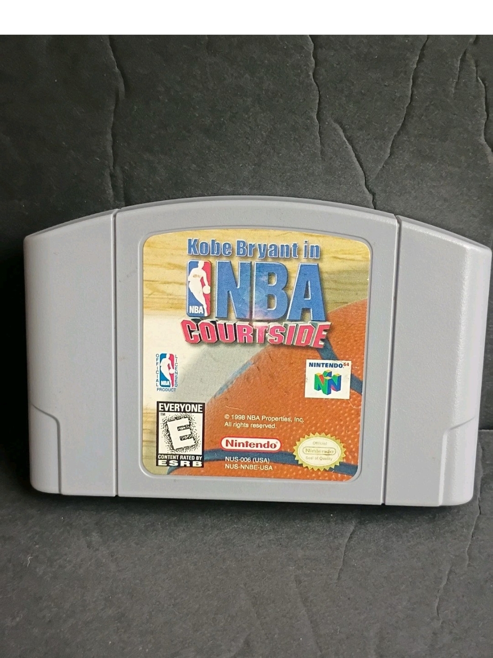 Nintendo N64 Kobe Bryant In NBA Court Side Authentic Tested & Working 1998